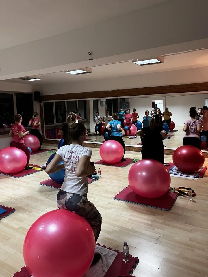 Trening sa velikim loptama
